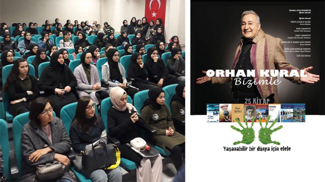 Emin Yükseloğlu Anadolu İmam Hatip Lisesi'nde, Yaşanabilir Bir Dünya İçin Elele Konferansı Verildi