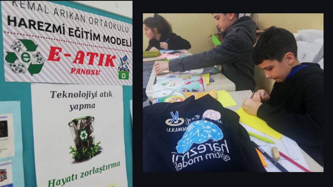 Yakuplu Kemal Arıkan Ortaokulu'nun Harezmi Çalışmaları