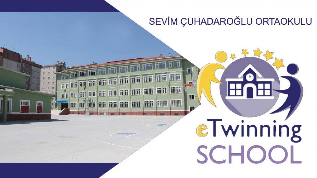 Sevim Çuhadaroğlu Ortaokulu eTwinning School Etiketi Aldı
