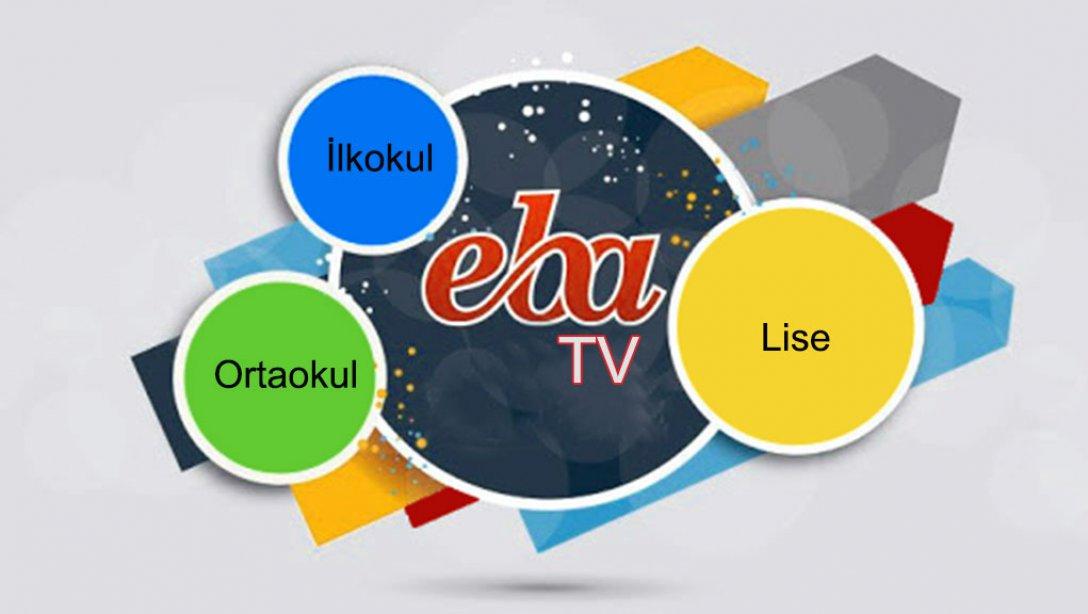 EBA TV 13-17 Nisan Ders Programı