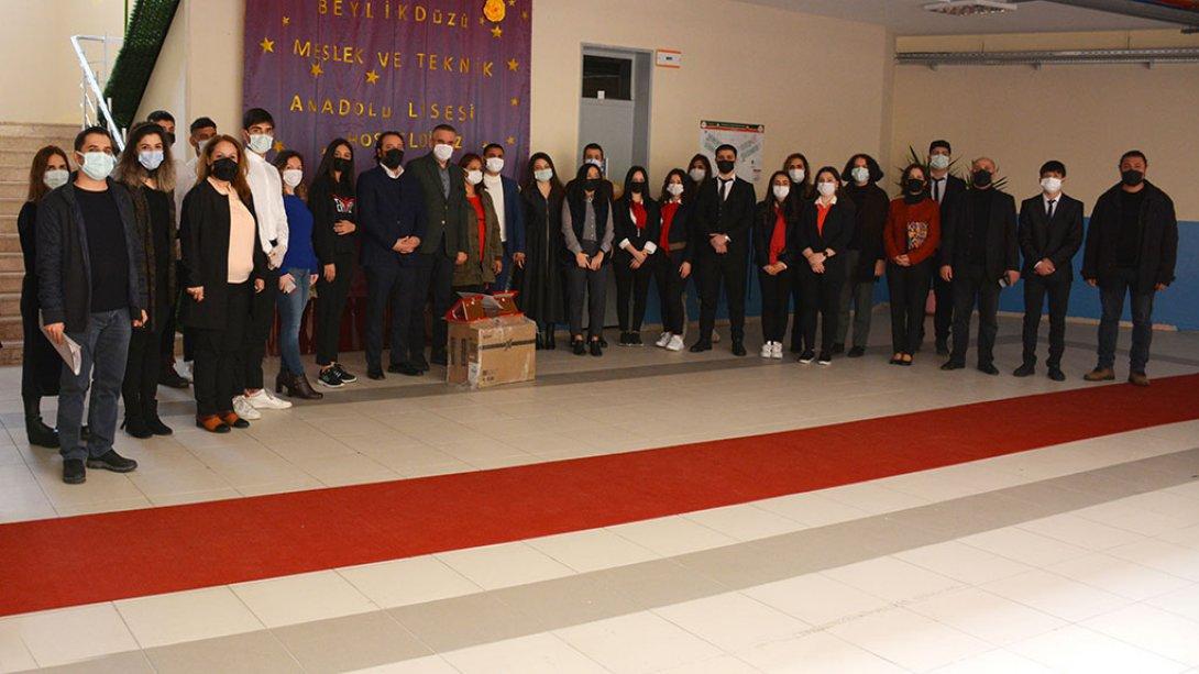 Beylikdüzü MTAL Öğrencimize Slogan Yarışması Türkiye İkinciliği Ödülü