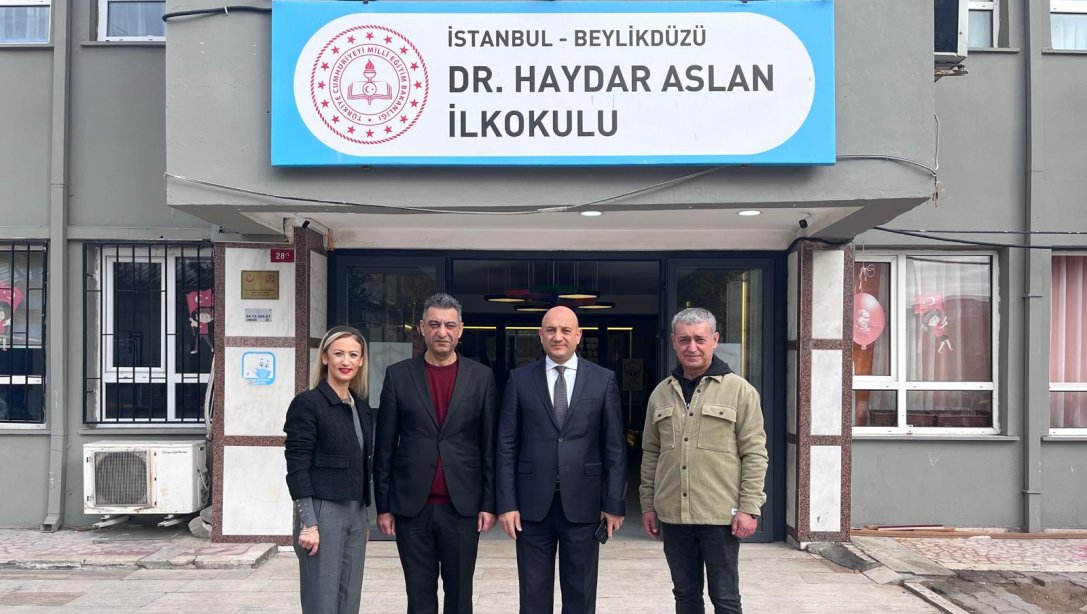 İLÇE MİLLİ EĞİTİM MÜDÜRÜMÜZ ZEKERİYA POSTACI DR. HAYDAR ASLAN İLKOKULUNU ZİYARET ETTİ