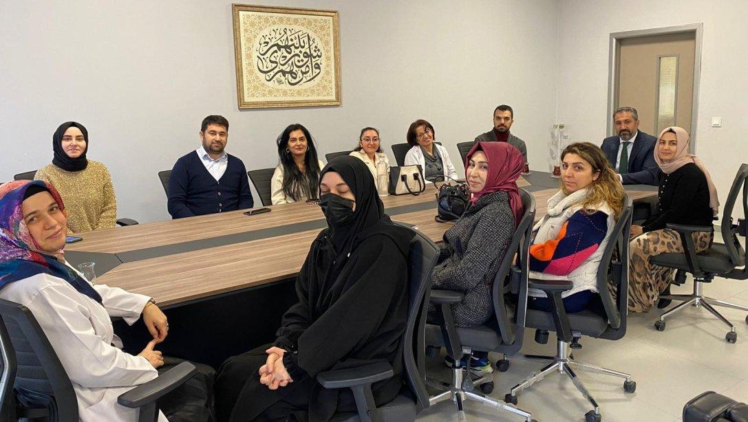 ŞUBE MÜDÜRÜMÜZ  SONER POLAT MUSA EFENDİ KIZ ANADOLU İMAM HATİP LİSESİNİ ZİYARET ETTİ