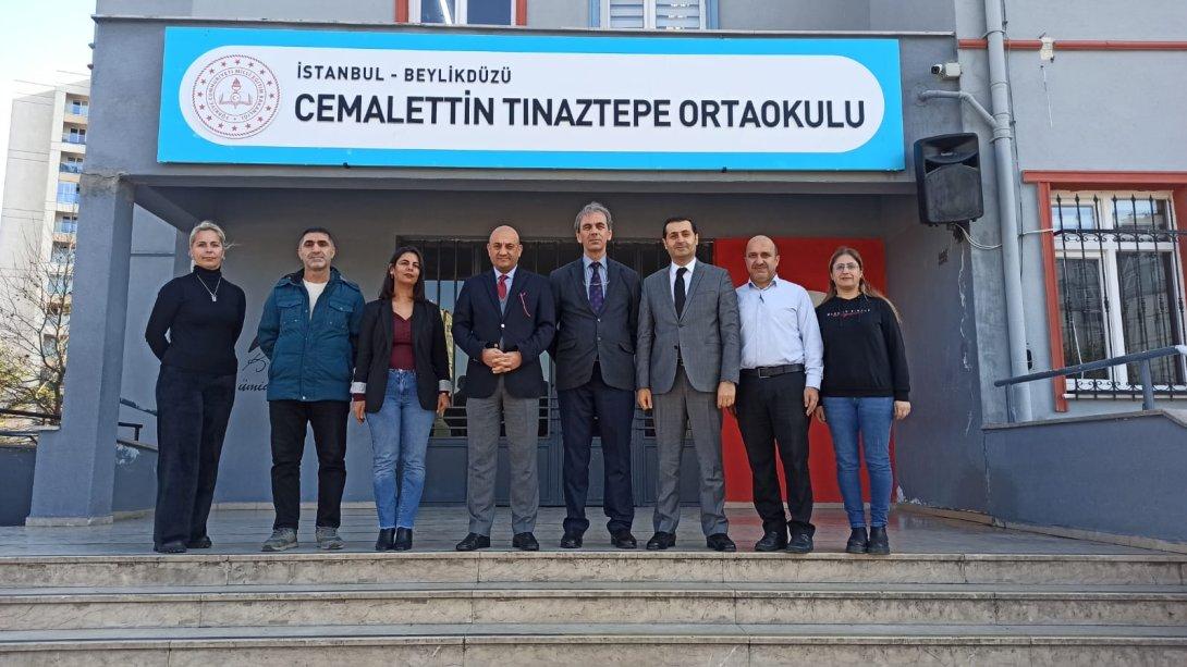 İLÇE MİLLİ EĞİTİM MÜDÜRÜMÜZ ZEKERİYA POSTACI CEMALETTİN TINAZTEPE ORTAOKULUNU ZİYARET ETTİ
