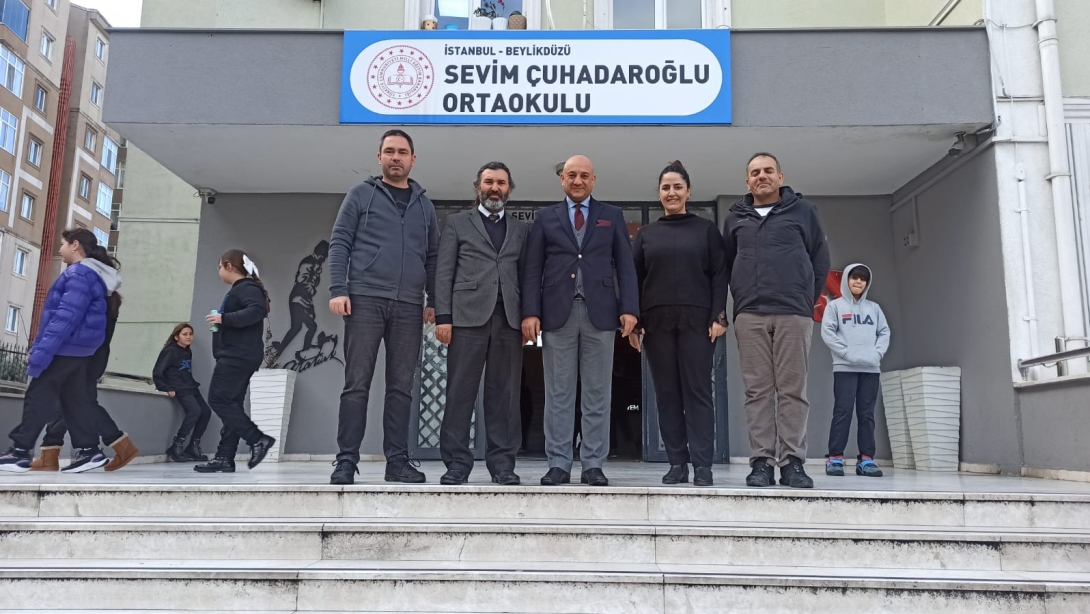 İLÇE MİLLİ EĞİTİM MÜDÜRÜMÜZ ZEKERİYA POSTACI SEVİM ÇUHADAROĞLU ORTAOKULUNU ZİYARET ETTİ