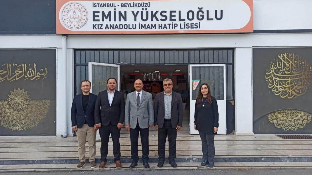 Emin Yüksekoğlu Kız Anadolu İmam Hatip Lisesine Ziyaret